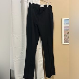 Abercrombie flare trouser with slit
